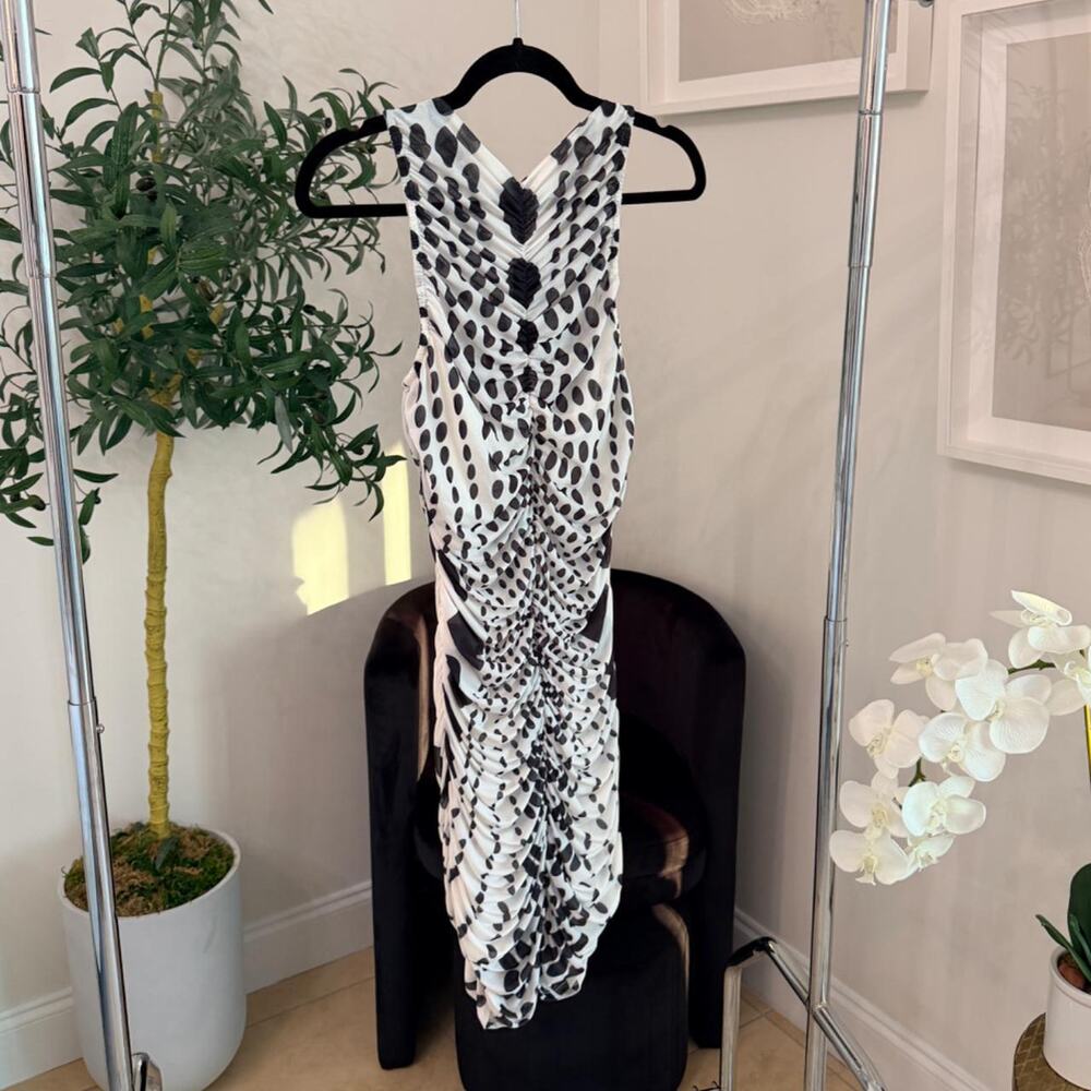 AFRM Polka Dot Mini Dress